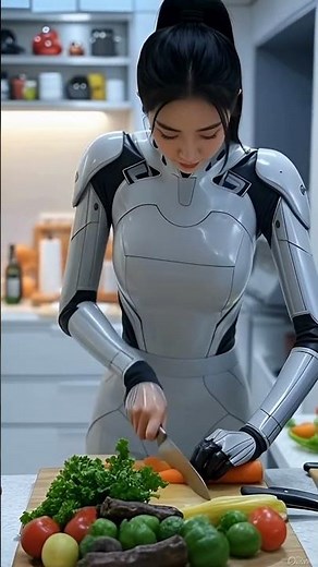 Smart Humanoid Housekeeper Robot: Experience the Future of Home Cleaning #ai #robot #humanoidrobot