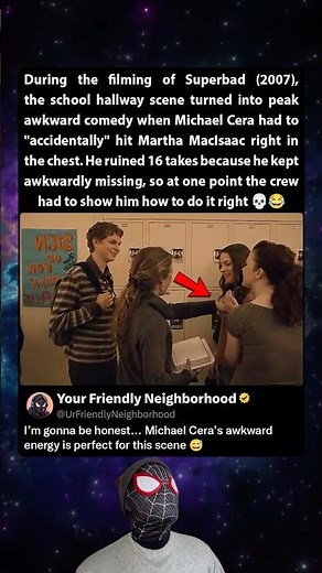 During the filming of Superbad (2007), Michael Cera made everyone lose it on set