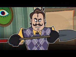 GET OUT! hello neighbor! short animation.