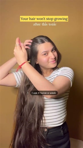 Hair tonic 🫖|Saijal Dubey❤️#ytshorts #haircare #trending #skincare #ytindia