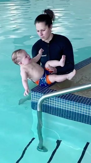 Safe Baby Swim Lessons: Learning to Float