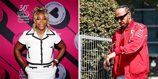 Serena Williams sends heartfelt message to Lewis Hamilton after his first taste of victory with Ferrari at F1 Chinese GP Sprint
