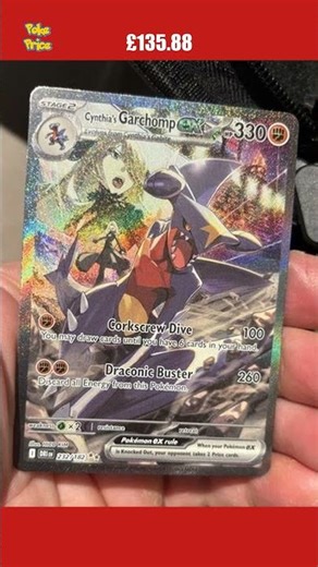 🔥 This Garchomp card fetched £135.88 — crazy or fair? #shorts