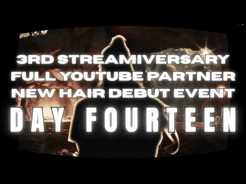 🤍 3rd STREAMIVERSARY + NEW HAIR DEBUT + YT PARTNER event DAY 14 ✧ VOD 685 『🏛️🔥 Virtue Vtuber』 #Ad