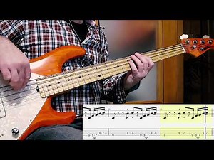 Wild Cherry - Play That Funky Music Bass Cover with TAB
