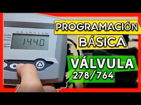 🚨 ▷ Cómo Programar la Válvula para Ablandador de Agua Performa 278 / 764 👉 PASO a PASO
