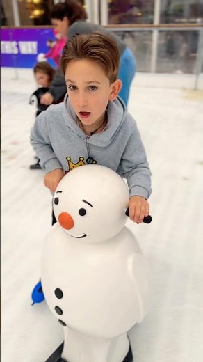 First Time Ice Skating! ⛸️ Big Challenge — Will I Fall?