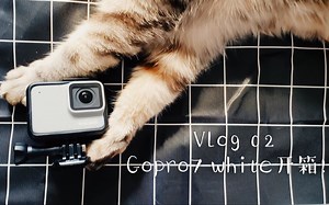 【Vlog 02】Gopro7 white和稳定器辅助件开箱！视频再也不会抖！