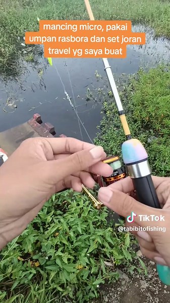 micro fishing 🎣 #jorancustom #joranwader #microfishing #microfishingbali #mancingmania #fypfishing #fyp