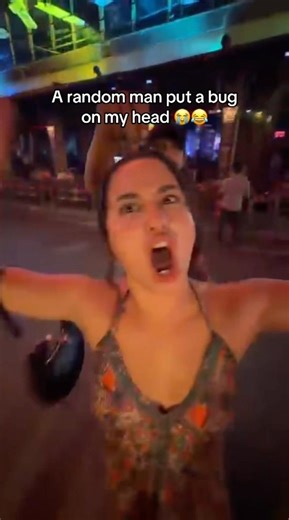 A random man put a hug on my head 😭😂🌪️