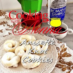 3.8K views · 100 reactions | Nonna Romana makes the best Anisette knot Cookies! 殺 RECIPE & VIDEO➡️ https://www.cookingwithnonna.com/italian-cuisine/anisette-knot-cookies.html | Cooking with Nonna | Facebook