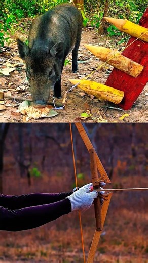 Survival Instinct: Wild Boar Hunting & Primitive Tools 🐗 | Дикая Охота и Выживание