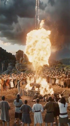 Bible Story: Elijah vs 400 False Prophets — God Sends Fire From Heaven