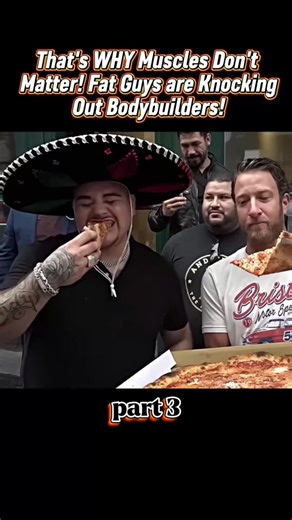 Part 3: That's WHY Muscles Don't Matter! Fat Guys are Knocking Out Bodybuilders!#ufc #boxing #viral #tiktok #fyp