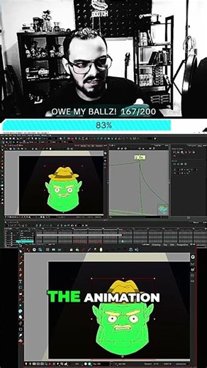 Jiggly Animation: Fluid Movement Tutorial! #shorts