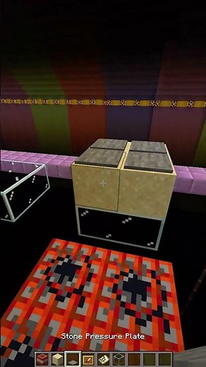 Minecraft Squid Game Glass bridge Moment😲 #minecraft #shorts