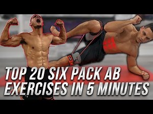5 MINUTE INSANE CORE SHREDDER WORKOUT | 6 Pack Abs 20 Exercises