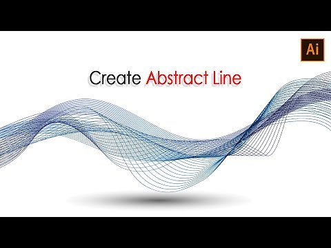 Create Abstract Line - Adobe Illustrator Tutorial