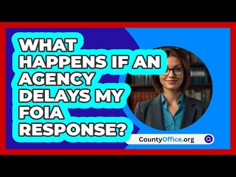 What Happens If An Agency Delays My FOIA Response? - CountyOffice.org