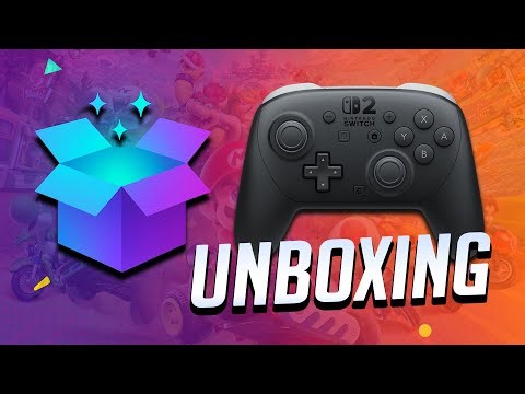 Nintendo Switch 2 Pro Controller Unboxing