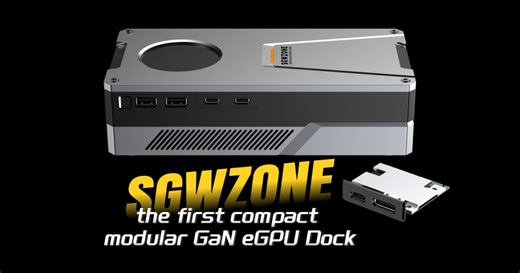 SGWZONE Gaming & AI BOX eGPU Dock USBhubs by SGWzone dock - Indiegogo