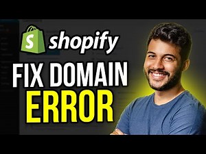 How to Fix Shopify Domain Error | Domain Needs Attention - SOLVED