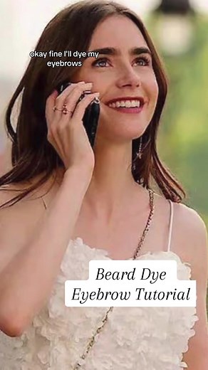 Glow Up Challenge: Lily Collins Eyebrow Tutorial and Brow Dye Routine