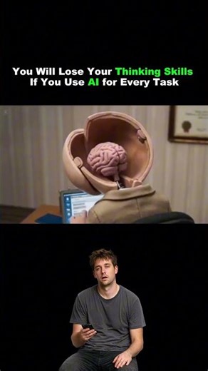 You Will Lose Your Thinking Skills If You Use AI for Every Task