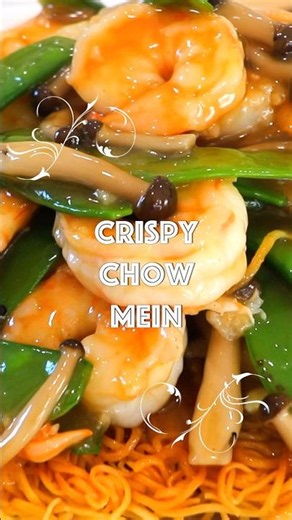 Crispy Chow Mein That's Actually Addictive! #recipe #noodles #shorts
