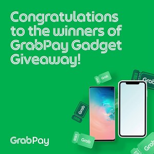 Congratulations to the lucky winners of the GrabPay Gadget Giveaway! 🤩 Stay tuned for more rewarding experiences from GrabPay. Per DTI Fair Trade Permit No. FTEB-19950 Series of 2019 | Grab