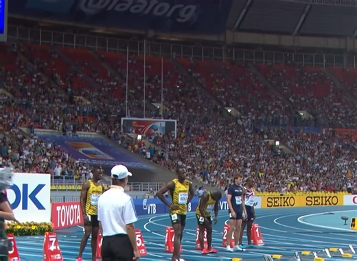 【TBS】2013莫斯科 逆风暴雨博尔特9.77