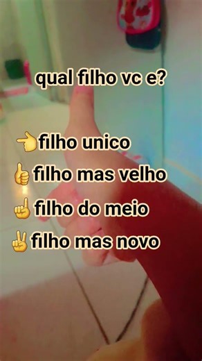 eu sou filha unica
