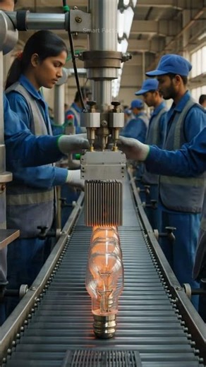 How LED Bulbs Are Made In Indian Factories 💡🏭 | Smart Factory 4K ASMR