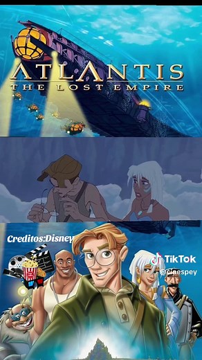 Descubre Atlantis con Milo y Kida en esta aventura