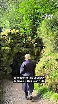 What's inside this 18th-century grotto?
