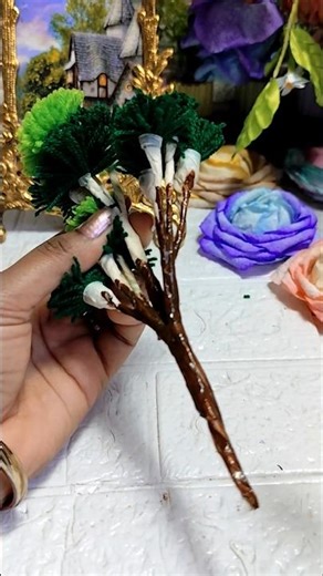 DIY tree #shorts #viralshorts #tree #handmade #craftideas