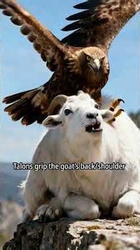 Mountain Edge Aerial Strike EAGLE VS GOAT 2026 #shorts