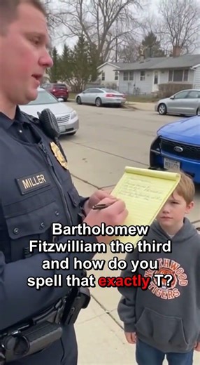 He Spelled 'THAT' Perfectly! 😂🚓