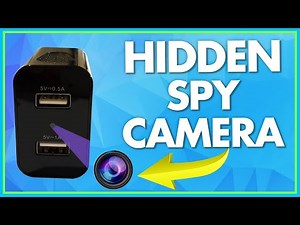 USB Wall Charger Wireless Hidden Spy Camera - Unboxing And Test