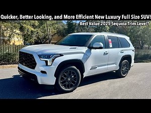 2025 Toyota Sequoia Platinum: TEST DRIVE+FULL REVIEW