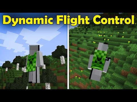 Dynamic Flight Control Mod v1.5 | Forge | Fabric | Minecraft Java