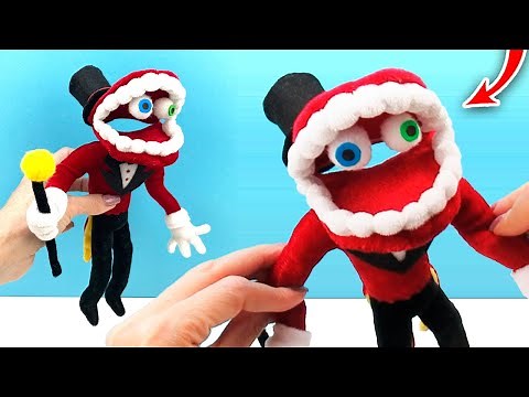 I Made THE AMAZING DIGITAL CIRCUS Caine Plush Toys! *How To Make* | Cool Crafts