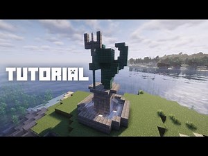 How to build: Fountain Statue | Minecraft tutorial