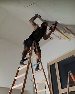 444K views · 91 reactions | How to Professionally Plaster a Ceiling! | Rush Brush | Facebook