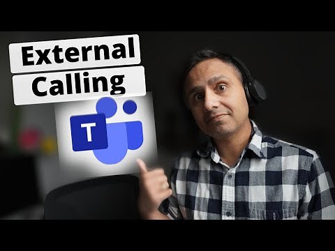 Microsoft teams calling plans- External calling set up (5 steps)