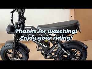 BAOLUJIE F2 eBike Installation Video