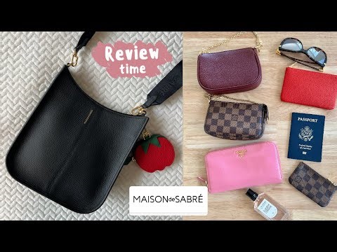 Maison de Sabre Saddle Bag Review 🍅 🍊 🍉 (NOT SPONSORED)