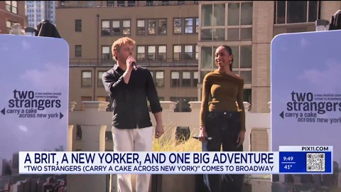 A Brit, a New Yorker, and an adventure: 'Two Strangers' comes to Broadway