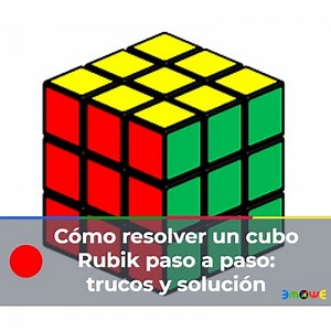Cómo resolver un cubo Rubik paso a paso: trucos y solución (2023) - Emowe Aprendizaje Visual