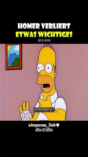 Homer verliert etwas Wichtiges / S12-F18 / Simpsons / Deutsch